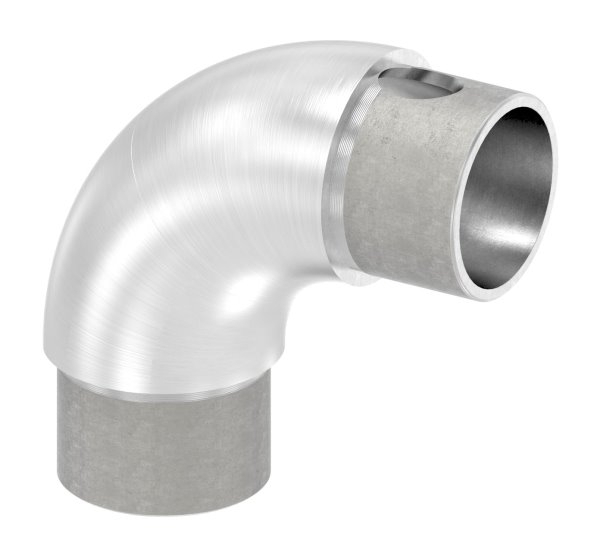 Rohrbogen verstellbar, für Rundrohr Ø 42,4x2,6 mm V2A