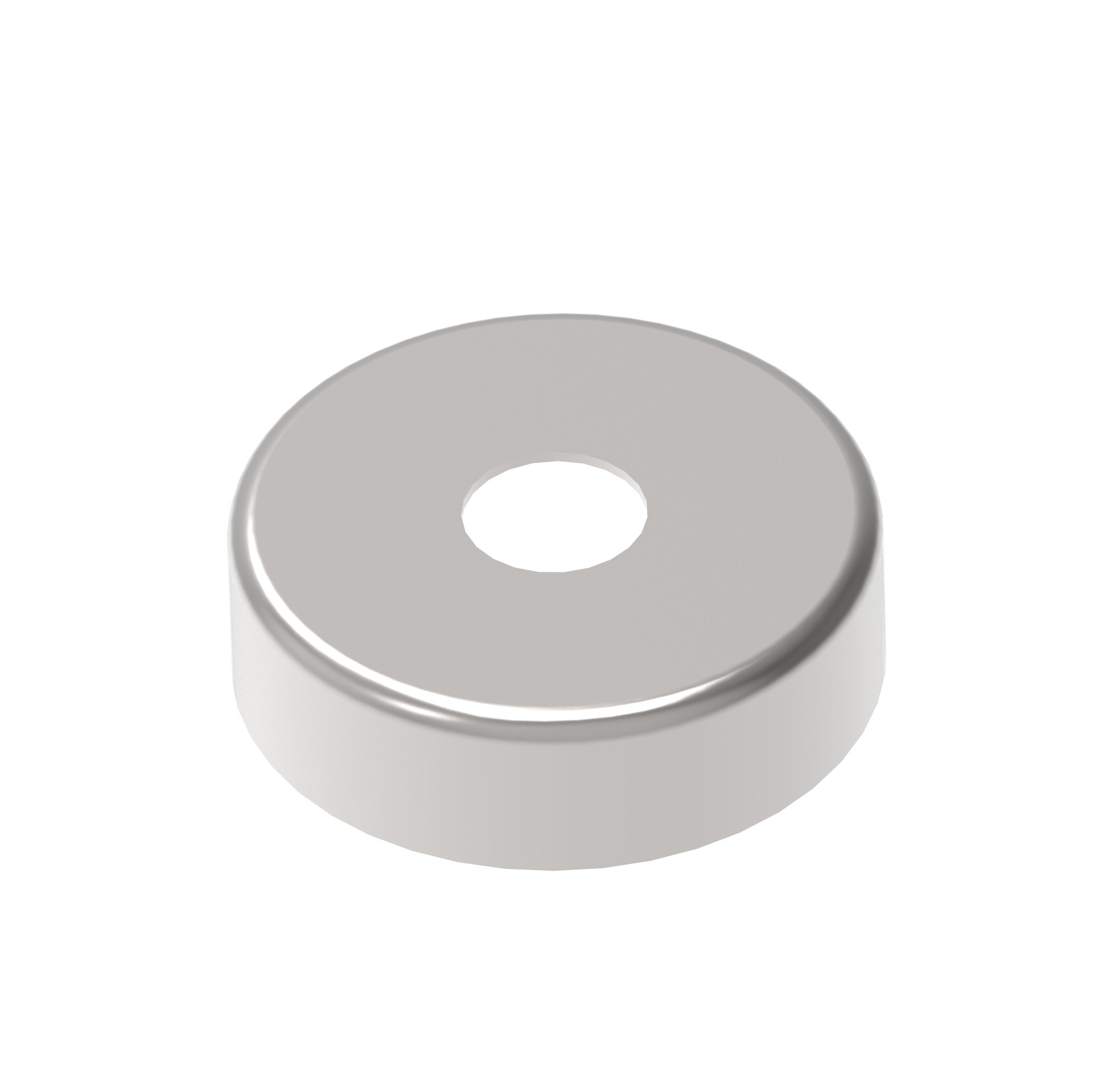 Abdeckrosette Ø 45x13 mm fuer Rundrohr Ø 12 mm V2A-89-11A0514012B-A.4