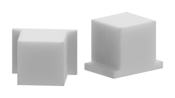 Montage-Set Glas 21,52mm eleganza canopy, for L=1600mm