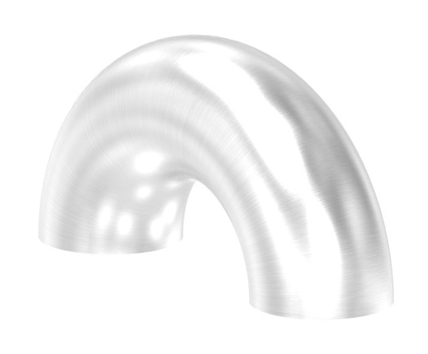 Bogen 180° zum Schweissen fuer Rundrohr- Ø 33-7 mm V2A- Bauart 3-11-3742.4