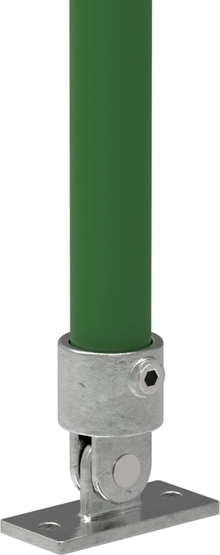 Rohrverbinder Gelenkfuss Ø 26-9 – 60-3 mm - Temperguss verzinkt - 169-169