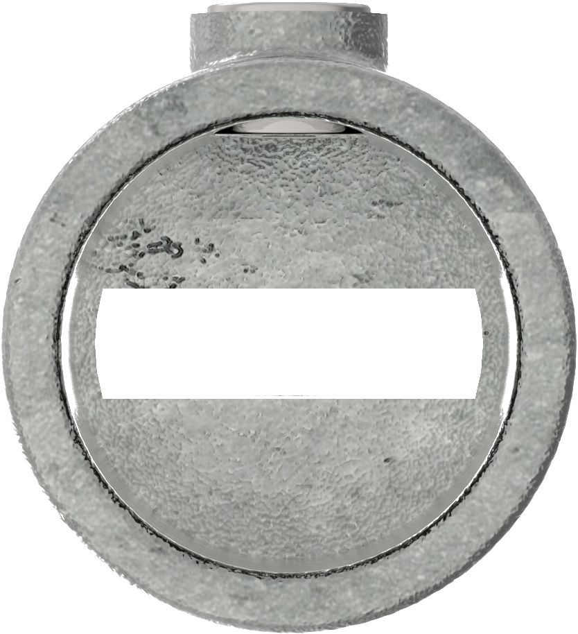 Rohrverbinder Gelenkhalter Ø 33-7 mm -1- - Temperguss verzinkt - 173FB34-173FB34