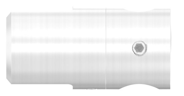 Querstab-Plattenhalter V2A Edelstahl Ø 25 mm – für Rundstäbe 12 mm inkl. Schrauben