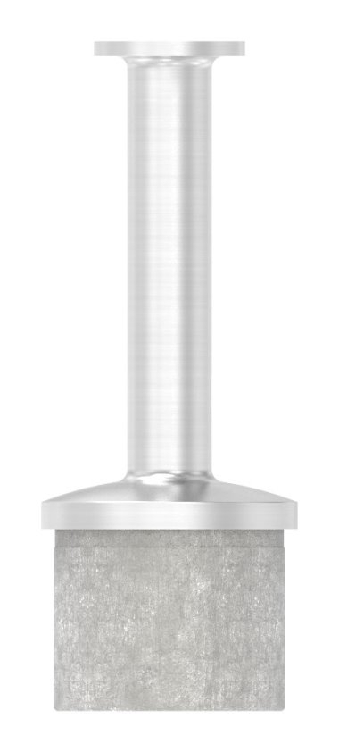 Rohrstopfen V4A fuer Rohr Ø 42-4 mm mit Stift Ø 14 mm LED Handlauf flach-88-1160419-V4A.LED