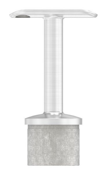 Rohrabschlussstopfen V4A fuer Rohr Ø 42-4 mm Stift Ø 14 mm fuer LED Handlauf-88-1160421-V4A.LED