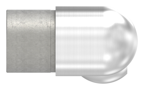 Gelenkstueck V2A fuer Rohr Ø 42-4 x 2-0 mm links geschliffen zum Stecken-88-1156258-320.L