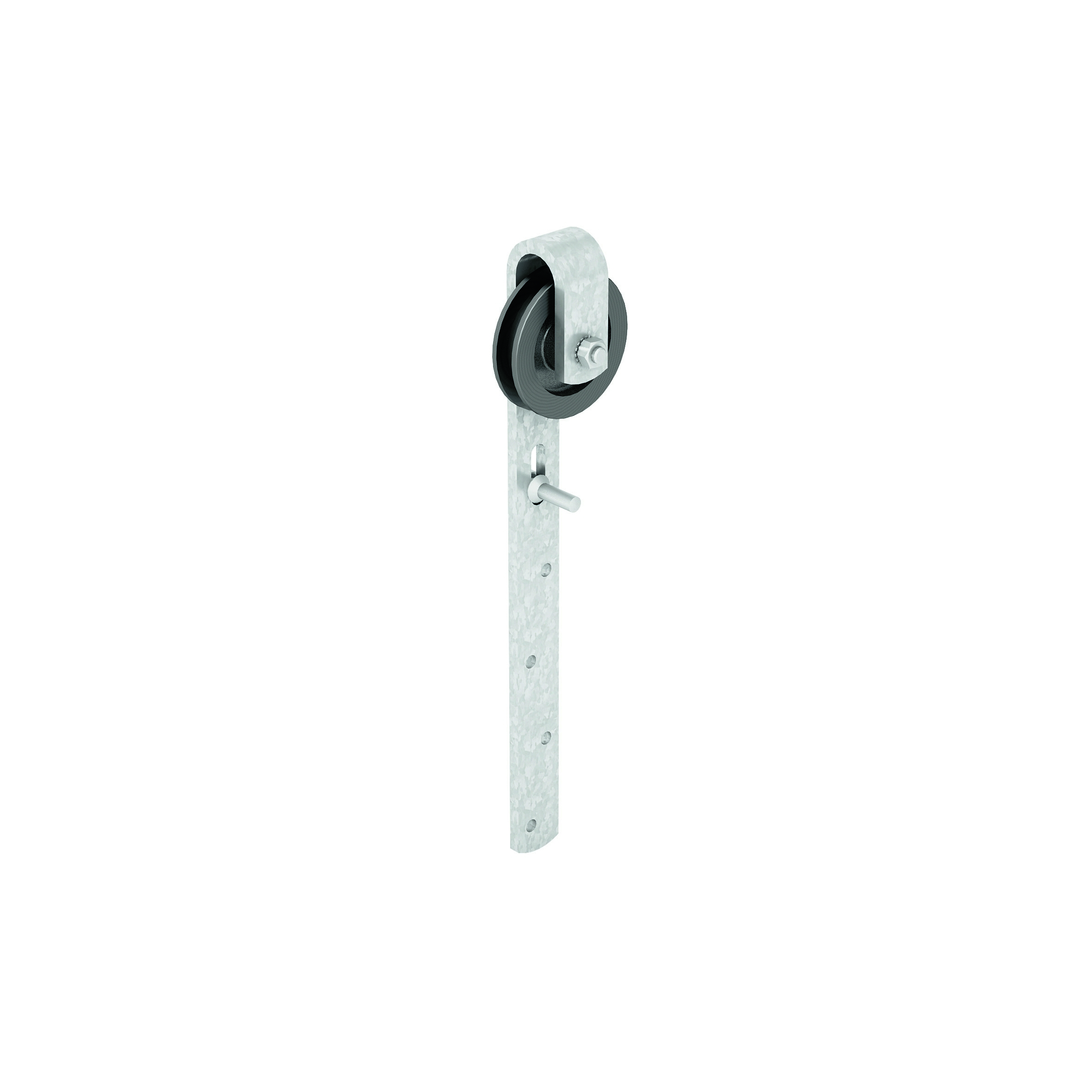 Schiebetorrolle mit feuerverzinktem Bügel, Rollen- Ø 120 mm MEA 10330152