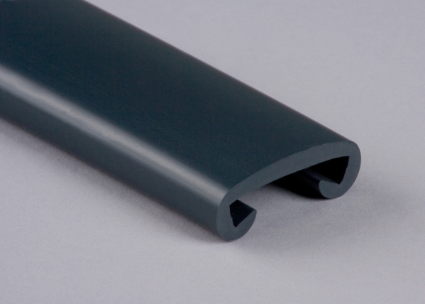 Kunststoffhandlauf Kunststoff 30 x 8 mm anthrazitgrau- Rolle 25 m-88-11F308.002