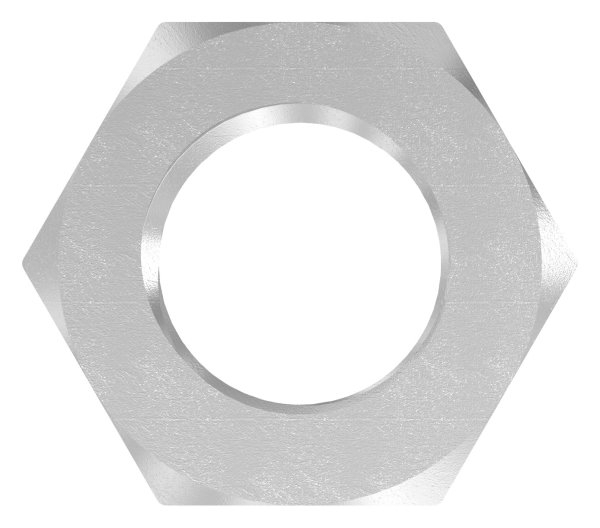 Sechskantmutter M16, flache Form, A2