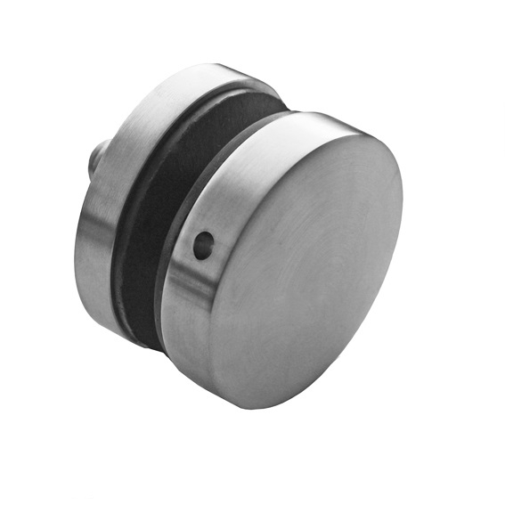 Glaspunkthalter Ø 70 mm- V2A- Anschluss- Flach-10-5200-A.4