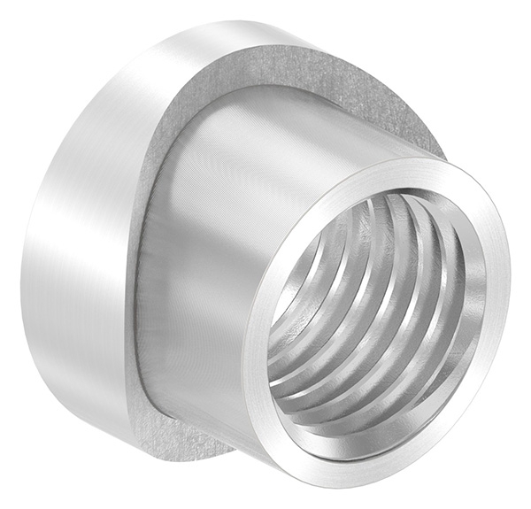 Einschweißmuffe für Torband M20 / 42,4mm Einschweißmuffe für Torband M20 / 42,4mm
