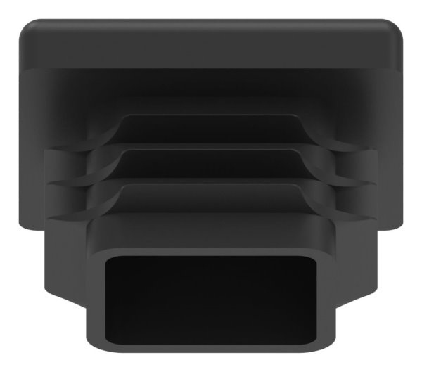 Kunststoffkappe für Quadratrohr 30x30mm