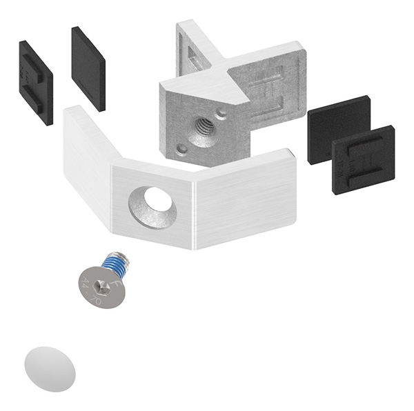 Glasausrichter - fuer Glas- 12-76-13-52 mm - V2A-12-4038.4