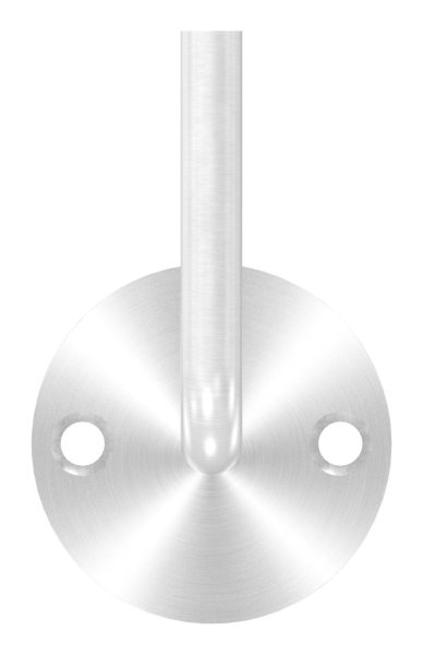 Handlaufhalter V2A Ronde Ø70x4mm- Buegel Ø12mm- Wandabstand 80mm- Innengewinde M6- verschweisst-88-1150303-240.V