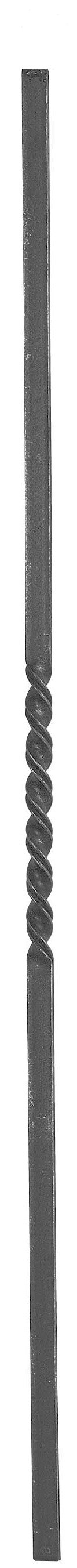 Zwischenstab | Länge: 900 mm | Material: 16x8 mm |  gerillt | Stahl S235JR, roh