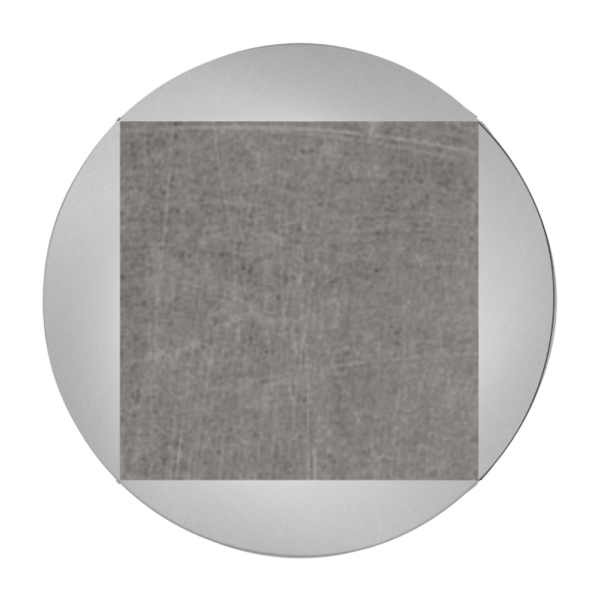 Vierkanteisen gedreht - Material- 12x12 mm - Laenge- 3000 mm - Stahl -Roh- S235JR-30-1495.8