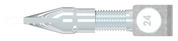 Torband M24 verstellbar zum einmauern Stahl (roh) S235JR
