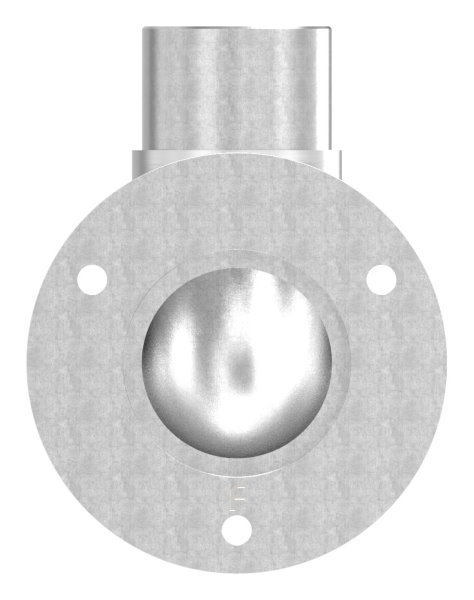 Wandhalter 90°  für Rohr 42,4 x 2,0 mm | V2A