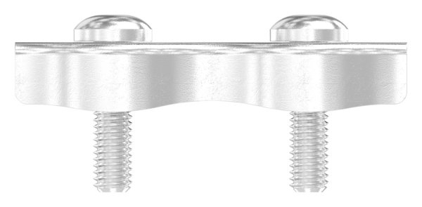 Duplexklemme | für Seil Ø 6 mm | V4A