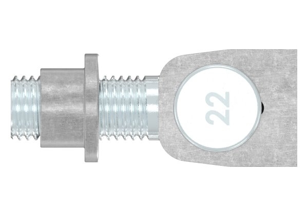 Torband M22 verstellbar schweißbar Stahl (roh) S235JR