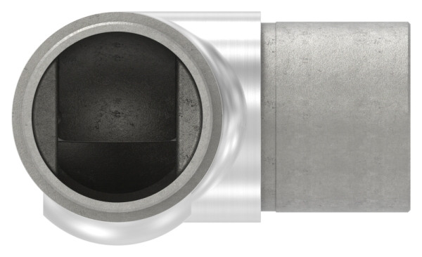 Gelenkstueck V2A fuer Rohr Ø 42-4 x 2-0 mm links geschliffen K240-88-1156258-320.L