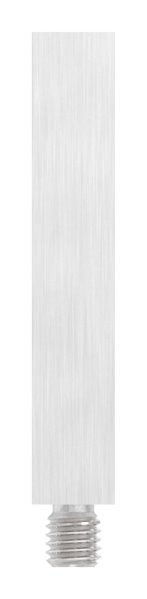 Vierkantstift | Maße: 68x12x12 mm | mit Außen - und Innengewinde | V2A