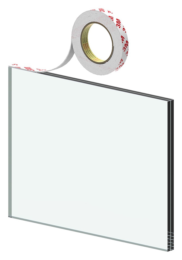 Klebestreifen - fuer Glas 16-76 - 17-52 mm - VHB-Klebeband-11-9020.7