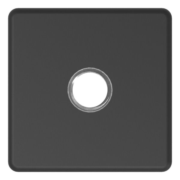 Kunststoffkappe Kunststoff fuer Quadratrohr 40x40 mm- Wandstaerke 3-0 mm- M10- schwarz-88-11178-40X40-3.M10