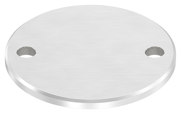 Ankerplatte | Maße: 100x6 mm | Längsschliff + Fase | V2A