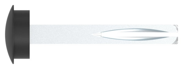 Tuerdrueckerpaar Aluminium gerundet- variabel einsetzbar-88.1115903