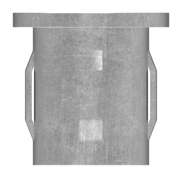 Stahleinschlagkappe, für Rohr 26,9mm