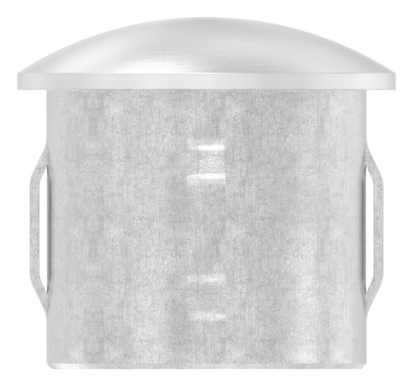 Rohrstopfen fuer Ø 33-7x2-0-2-5 mm leicht gewoelbt zum Einschlagen V2A-11-4105.4