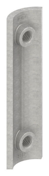 Verstaerkungsplatte Edelstahl V4A fuer Rohr Ø 42-4 mm- Gewindeabstand 70 mm-88-1150132.V4AP