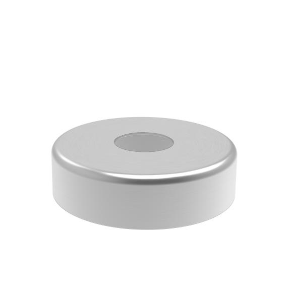 Abdeckrosette Ø 45x12 mm fuer Rundrohr Ø 14 mm V2A-89-11A0514014-A.4