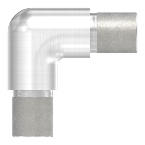 Rohrbogen 90° eng, für Rohr 21,3 x 2,0mm, V2A