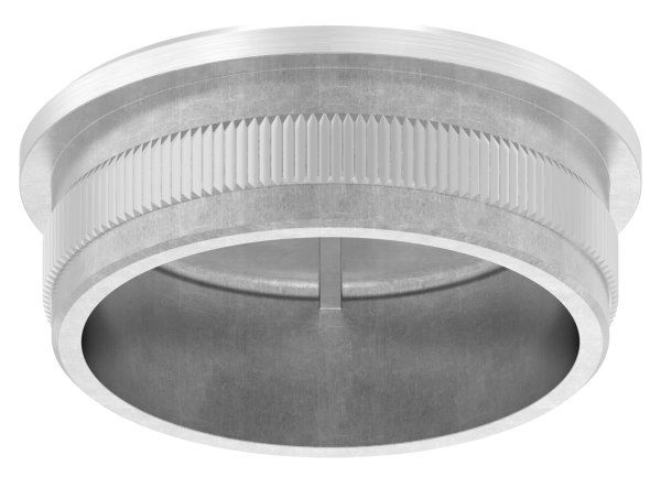Stopfen flach V2A gegossen für Ø 48,3x2,0 mm