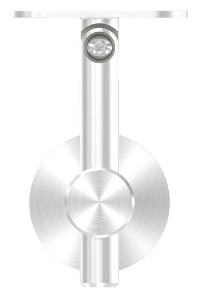 Handlaufhalter V2A Wandabstand 80 mm Ronde Ø 50 mm Gelenk flach-11-2066.4