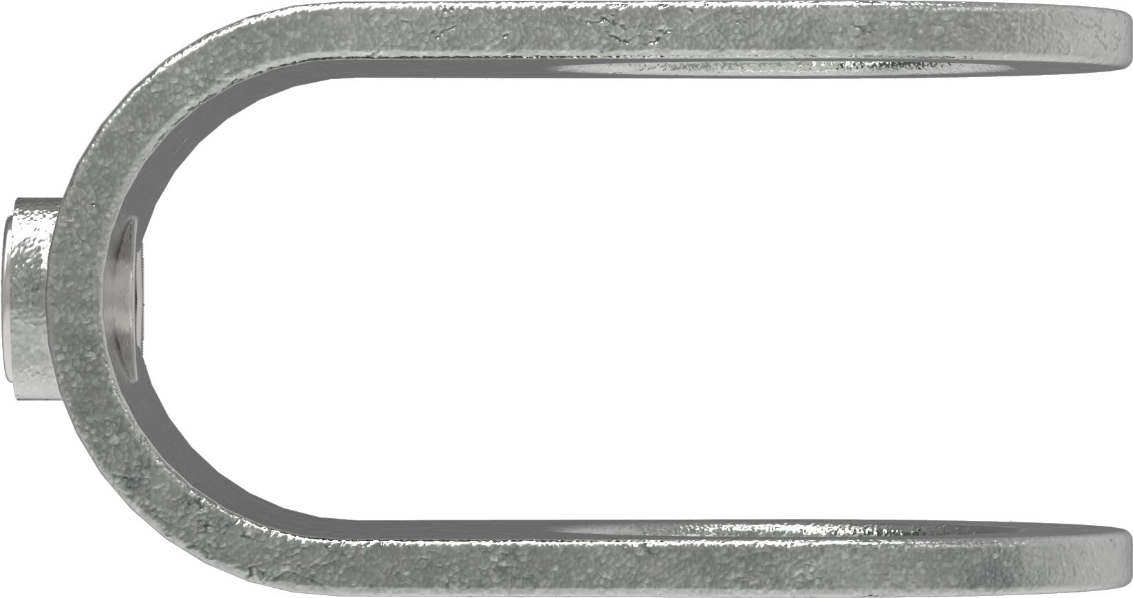 Rohrverbinder - Kreuzstueck offen - 160C42 - 42-4 mm - 1 1-4- - Feuerverzinkt u. Elektrogalvanisiert-160C42