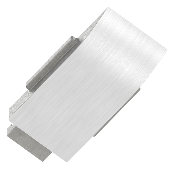 1 Sicherungsboden zu Glasklemme 63x45x30 mm AbZ V4A