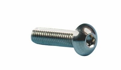 Linsenkopfschraube V2A Edelstahl M5x16 DIN 7380-1 Innensechskant-13-0013.4