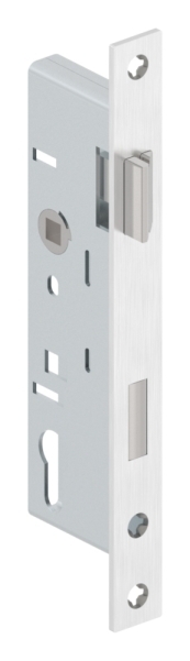 Rohrrahmenschloss verzinkt mit Dornmass 40mm- mit Anti-Panikfunktion E- DIN links-88-1160103-AP-E.L