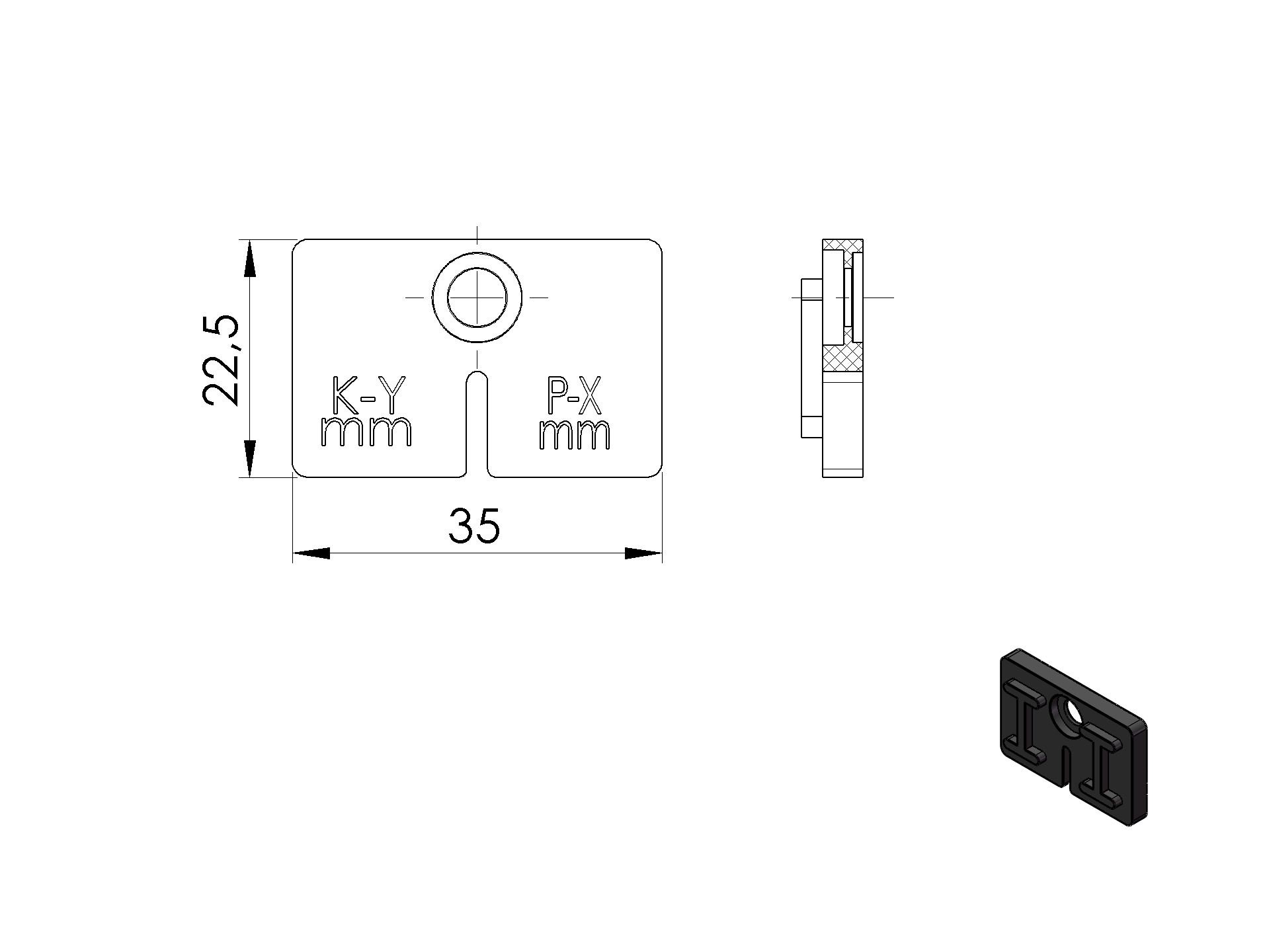Glasklemme Modell 230P- 4er Set inkl- Gummi- Anschluss flach oder Ø 42-4 mm- V2A- V4A- Zink- Schwarz-18-MODELL230P-1-5.11