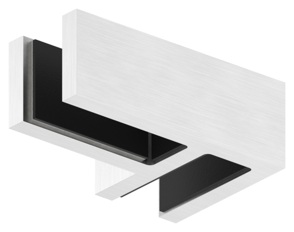 Glasverbinder 90°