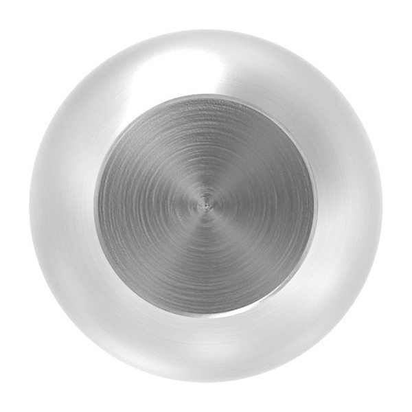 Vollkugel V2A Ø 20 mm Sackloch 12-2 mm geschliffen-11-4020.4