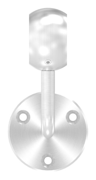 Handlaufhalter mit Kugelring fuer Rundrohr Ø 42-4 mm V2A-11-2117.4