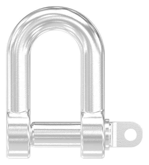 Schäkel | für Seil Ø: 8 mm | V4A