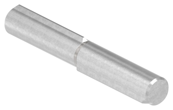 Anschweissband Edelstahl V2A L = 120 mm Ø 16 mm Bolzen Ø 9 mm geschliffen Korn 240-88-1156510-240.120