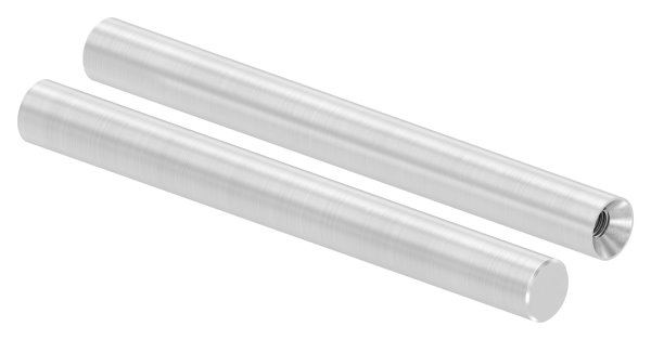 Stift Edelstahl V2A Ø 12 mm L = 120 mm mit Innengewinde M6 zum Anschweissen-88-1150475.240