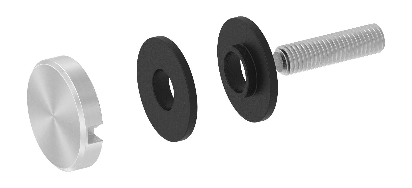 BRENK-fix® Oberteil Ø 30mm zu Glas-Halter- V4A-88-11BR-OT30.V4A