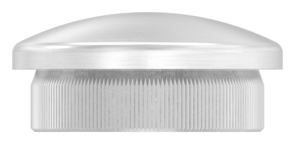 Rohrstopfen fuer Ø 33-7x2-6 mm leicht gewoelbt zum Einschlagen V2A-11-5024.4